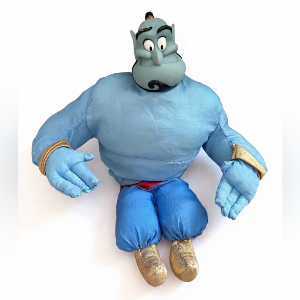 Vintage 1992 Mattel 13" Genie stuffed figure